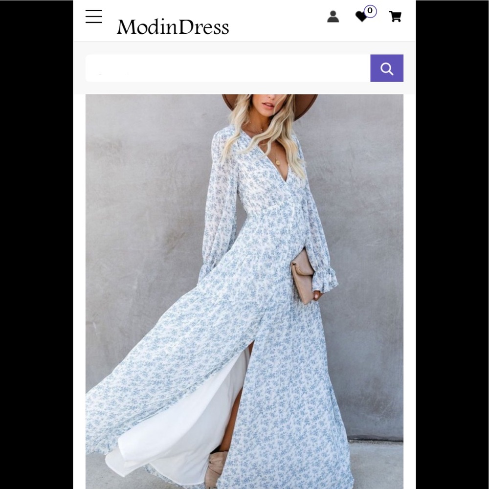 NEVER WORN! Long Sleeve Dress